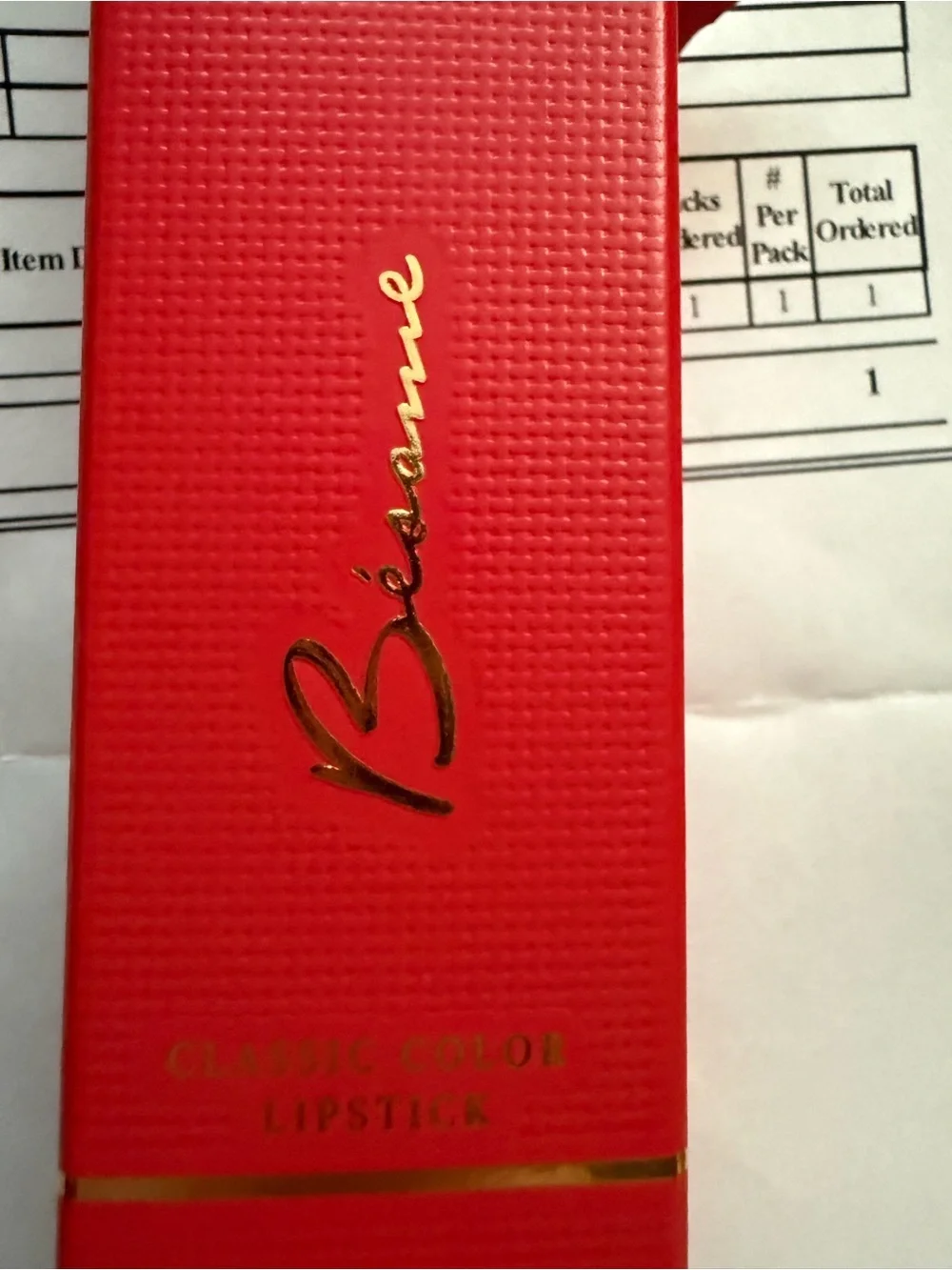 New Besame Cosmetics Classic Color Lipstick — Red